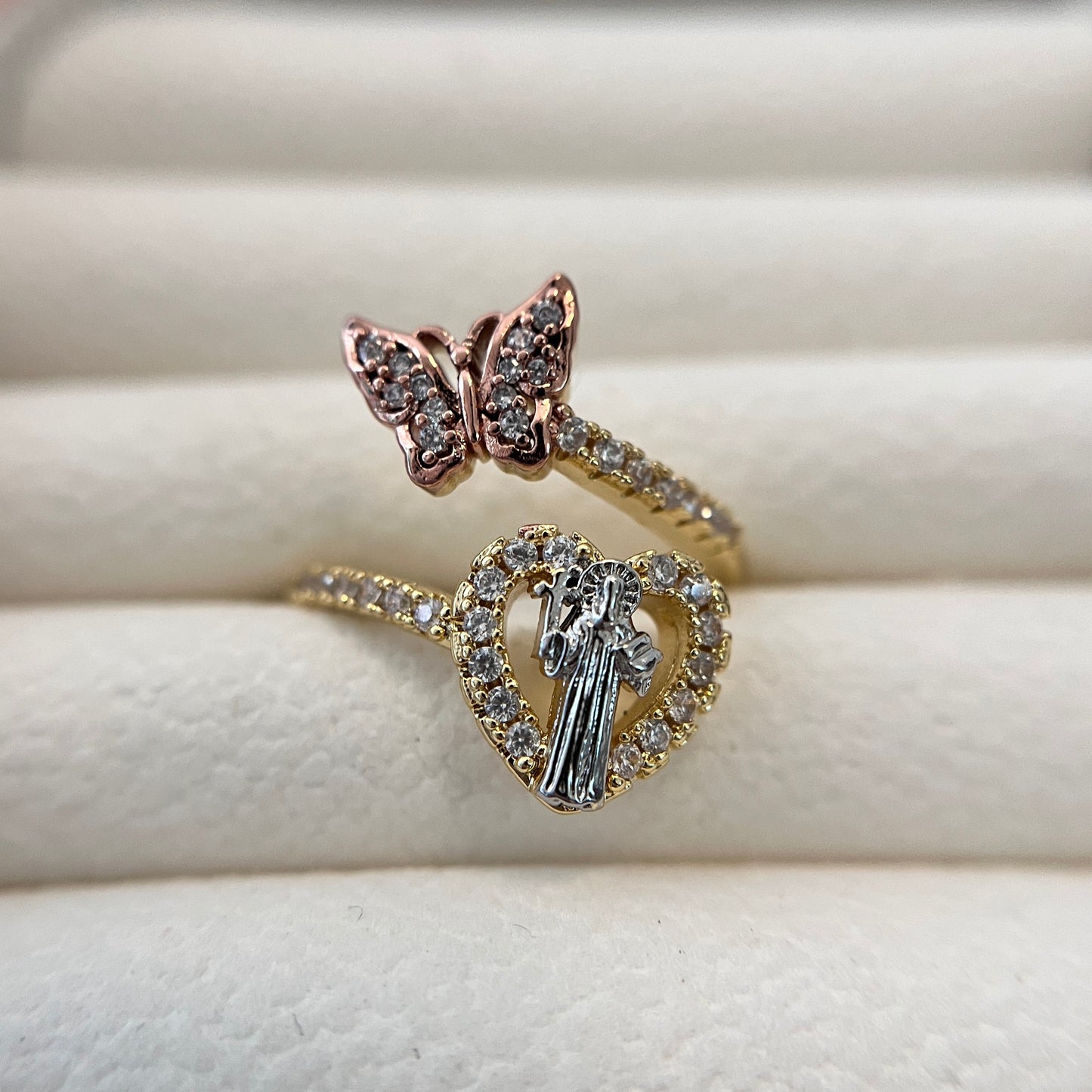 San Benito Butterfly Resizeable Ring