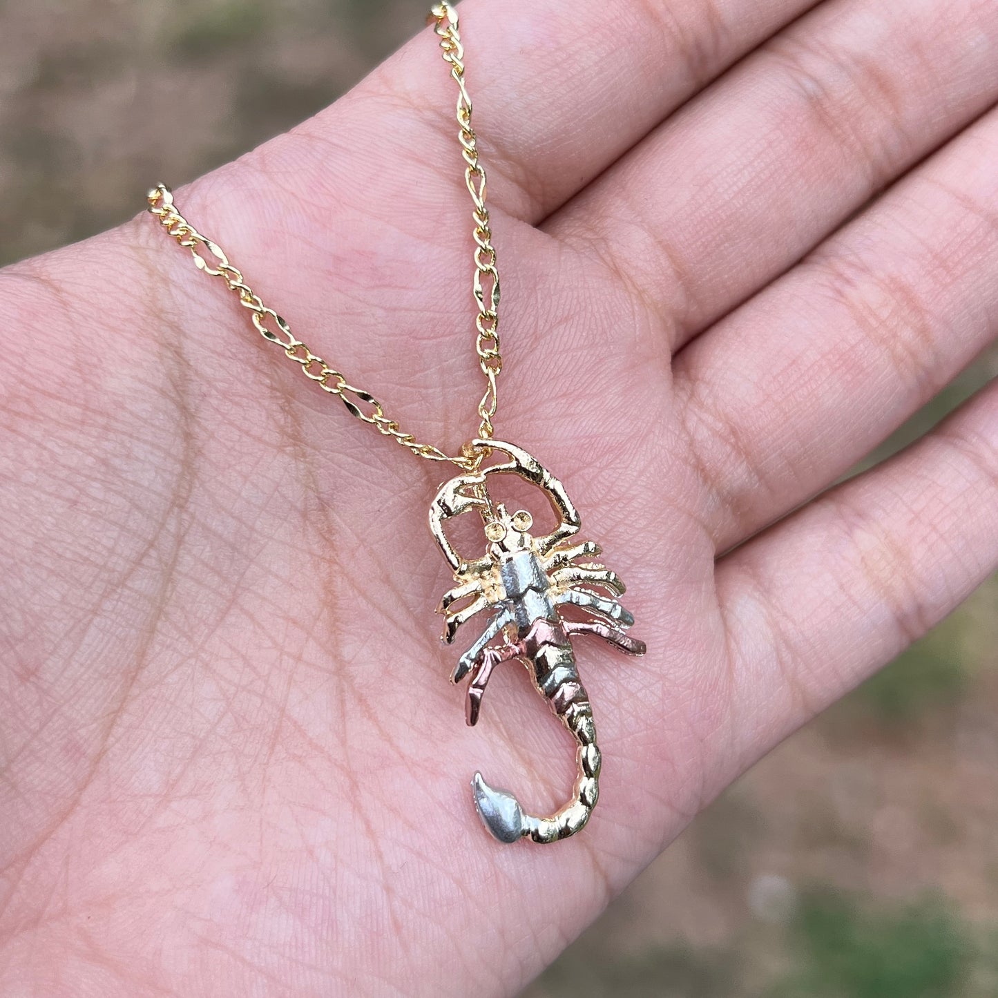 Tri Scorpion Necklace