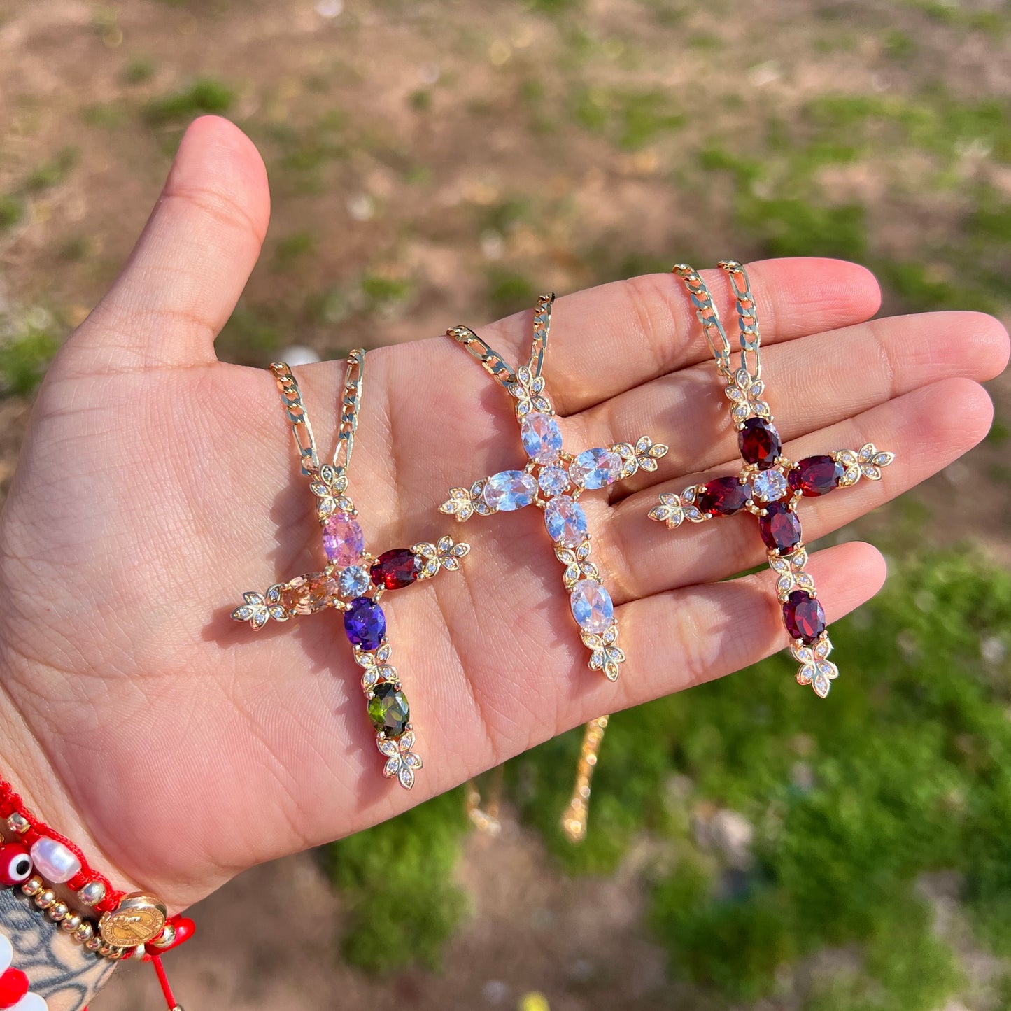 Hopeful Cross Necklace